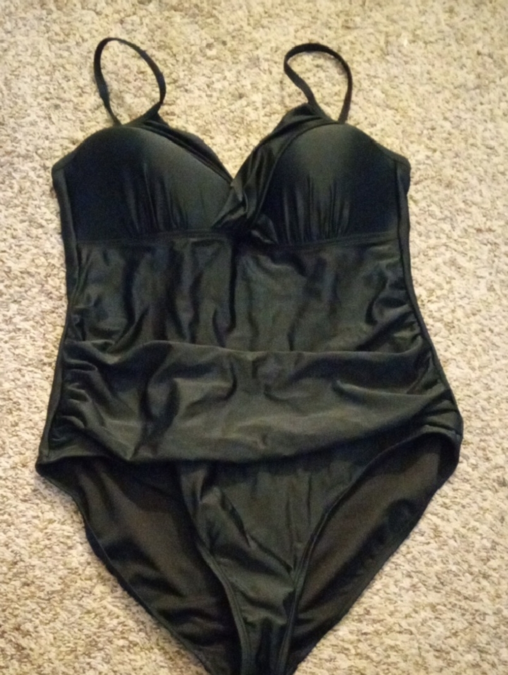 Women's Black One-Piece Swimsuit